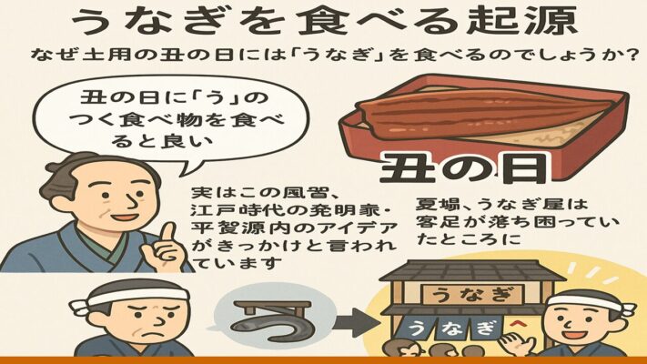 土用の丑の日にうなぎを食べる起源